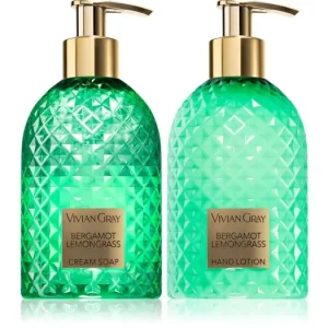 Kedvezmény Vivian GrayGemstone Bergamot & Lemongrass ajándékszett kézre