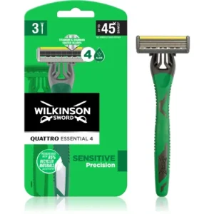 Expressz szállítás Wilkinson SwordQuattro Essential 4 Sensitive Precision eldobható borotvák