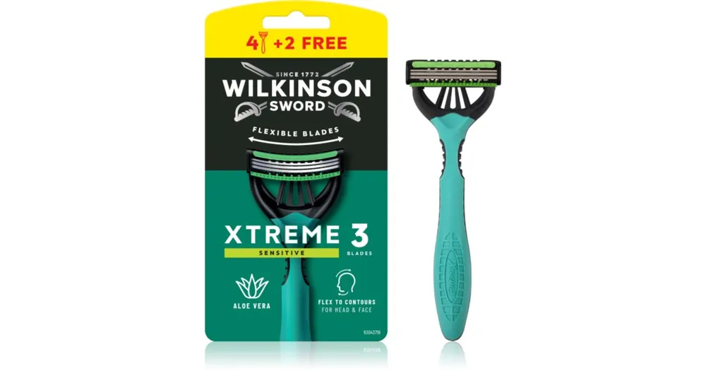 Wilkinson SwordXtreme 3 Sensitive eldobható borotvák uraknak Biztonságos vásárlás