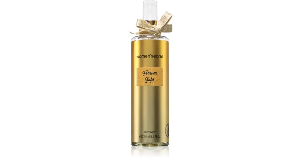 Alacsony ár Women SecretForever Gold testápoló spray hölgyeknek