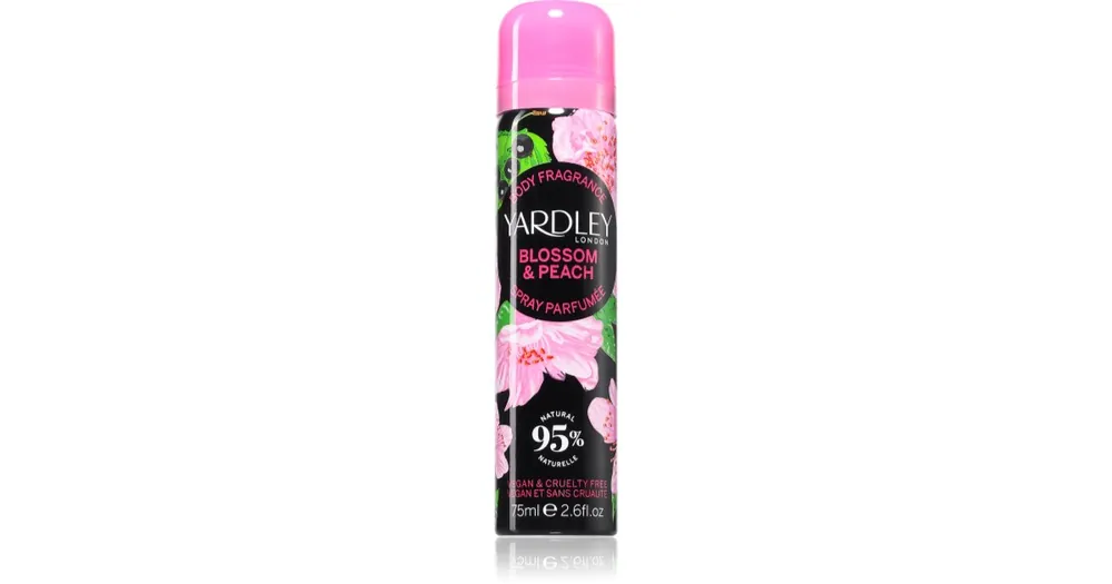 Biztonságos fizetés YardleyBlossom & Peach testápoló spray hölgyeknek