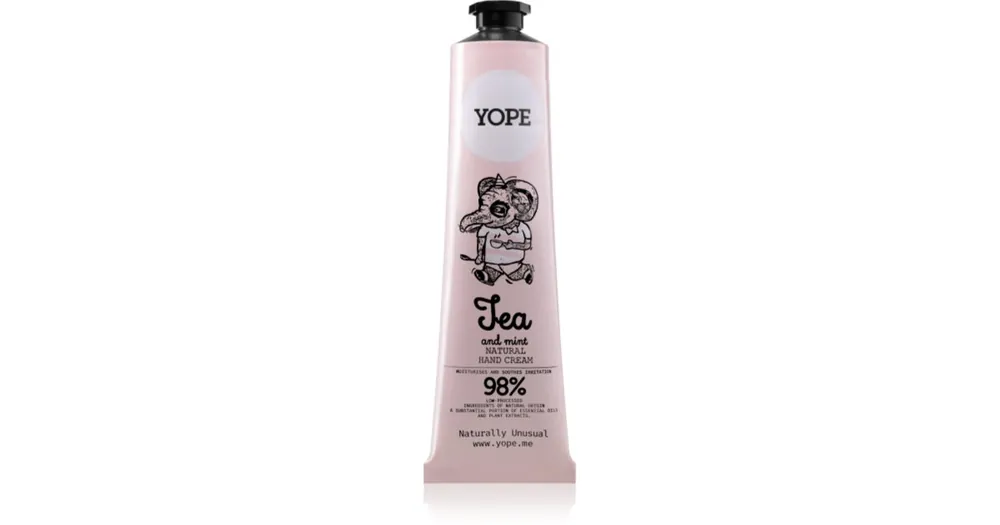 Bestseller YopeTea & Mint kézkrém a táplálásért és hidratálásért