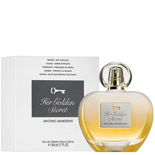 Antonio Banderas Her Golden Secret Eau De Toilette Teszter 80 ml Outlet