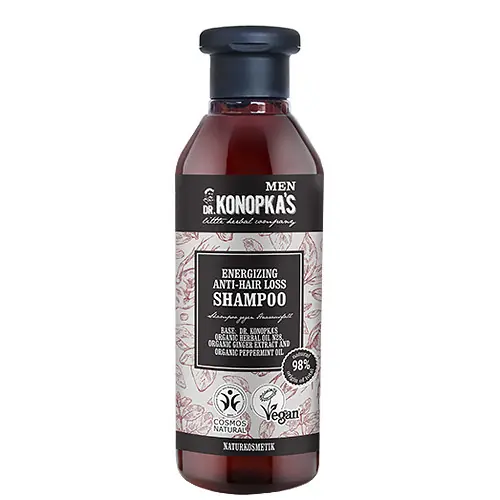Legnépszerűbb Dr. Konopka‘s Men Hajhullás elleni energetizáló sampon 280 ml