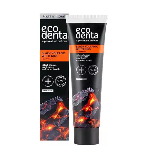 Ecodenta Fehérítő fogkrém szénnel és vulkáni ásványokkal 100 ml Vedd meg online