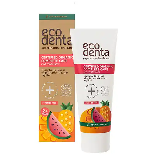 Ecodenta Minősített rágógumi ízű gyümölcsös gyermekfogkrém 75 ml Árcsökkenés