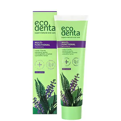 Ecodenta Multifunkcionális fogkrém 7 gyógynövénnyel és fluoriddal 100 ml Utolsó esély