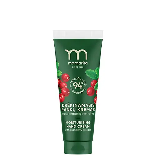 Végkiárusítás Margarita Vörösáfonya-kivonatos Hidratáló kézkrém 75 ml