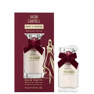 Újdonság Naomi Campbell Pret a Porter Absolute Velvet Eau De Toilette 15 ml