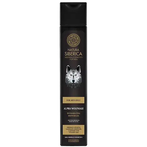 Csak ma Natura Siberica Alpha Wolfmale Élénkítő tusfürdő 250 ml