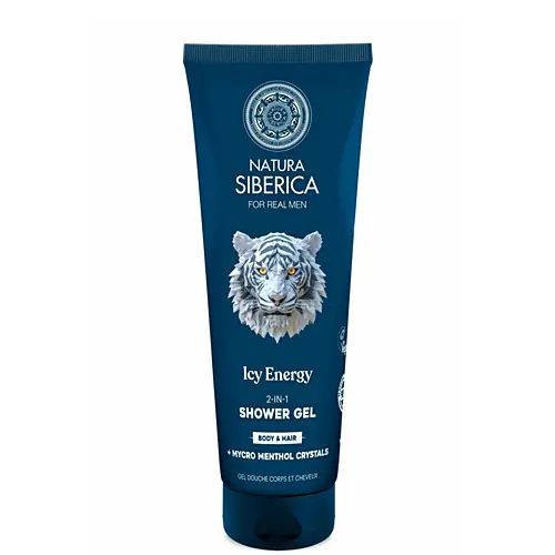 Exkluzív ajánlat Natura Siberica Ice Energy 2 az 1-ben tusfürdő és sampon 200 ml