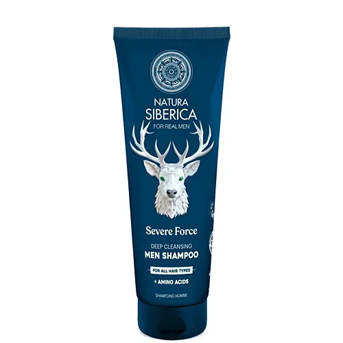 Natura Siberica Severe Force Mélytisztító sampon minden hajtípusra 200 ml Árcsökkenés