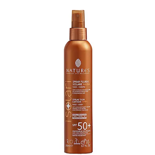 Alacsony ár Nature‘s iSolari Baba naptej spray 200 ml - SPF50+