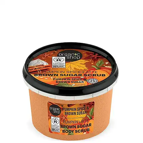 Organic Shop Pumpkin Spice Latte Barnacukros testradír 250 ml Végkiárusítás