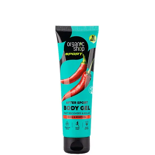 Organic Shop Sport - Chili és mentol Sportolás utáni gél 75 ml Bestseller