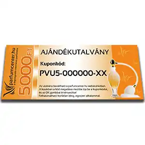 Gyors szállítás Parfümcenter 5000 Ft-os Ajándékutalvány