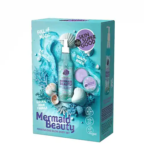 Skin Super Good Mermaid Beauty Testápoló szett 250+100 ml Expressz kézbesítés