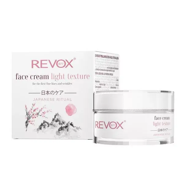 Szuper akció REVOX B77 JAPANESE RITUAL Arckrém Könnyed textúra 50ml
