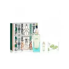 Szezonális akció Hermés Un Jardin Sur Le Nil női parfüm szett (eau de toilette) Edt 100ml + Edt 7,5ml + Szappan 50ml