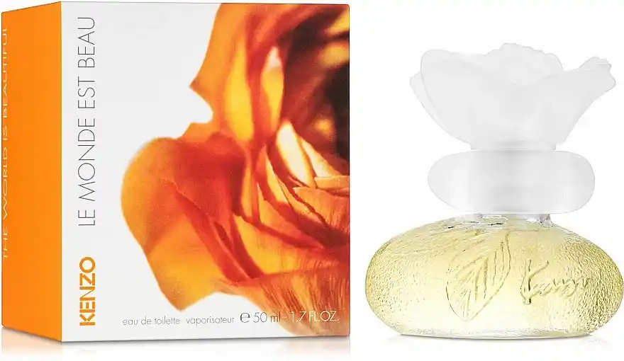 Kenzo le Monde est Beau (sárga) női parfüm (eau de toilette) edt 50ml Népszerű