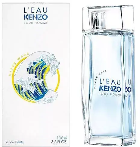 Prémium Kenzo L‘Eau Kenzo Hyper Wave férfi parfüm (eau de toilette) Edt 100ml teszter