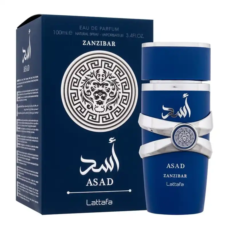 Expressz kézbesítés Lattafa Asad Zanzibar férfi parfüm (eau de parfum) Edp 100ml