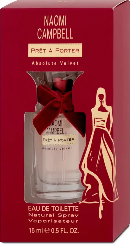 Naomi Campbell Pret a Porter Absolute Velvet női parfüm (eau de toilette) Edt 15ml Legnépszerűbb