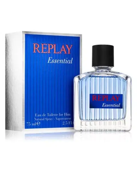 Korlátozott ajánlat Replay Essential férfi parfüm (eau de toilette) edt 75ml
