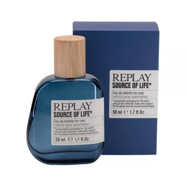 Nézd meg most Replay Source of Life for Man férfi parfüm (eau de toilette) Edt 50ml
