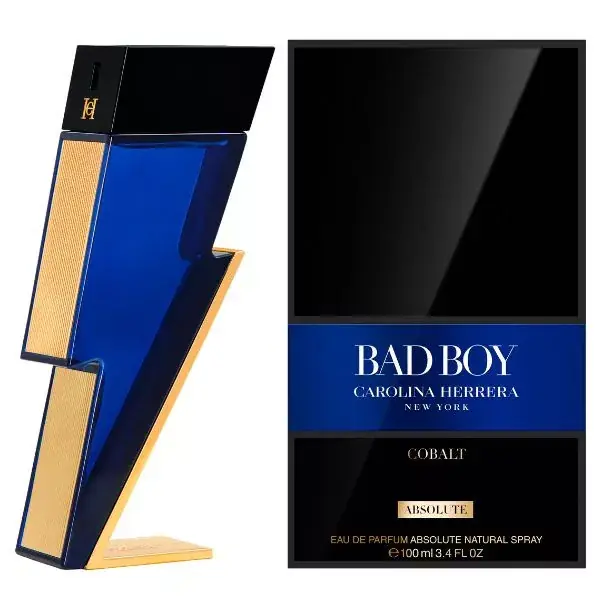 Biztonságos vásárlás Carolina Herrera Bad Boy Cobalt Absolute férfi parfüm (eau de parfum Absolute) Edp 100ml